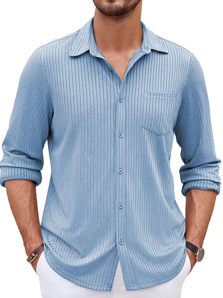 Striped Textured Shirt