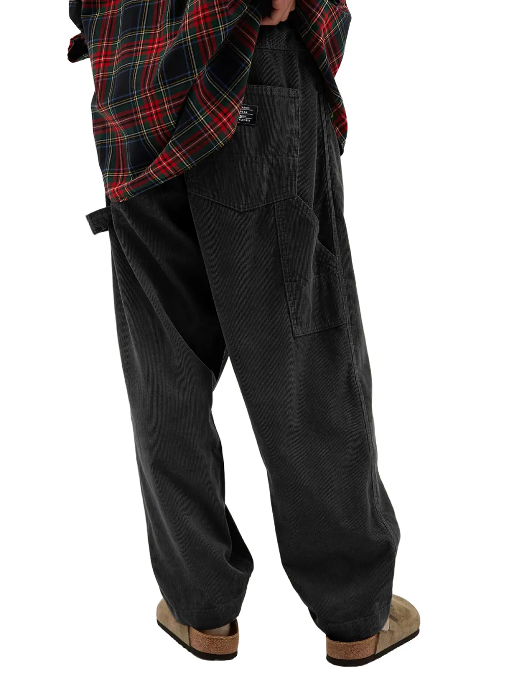 Structured Corduroy Utility Pocket Pants