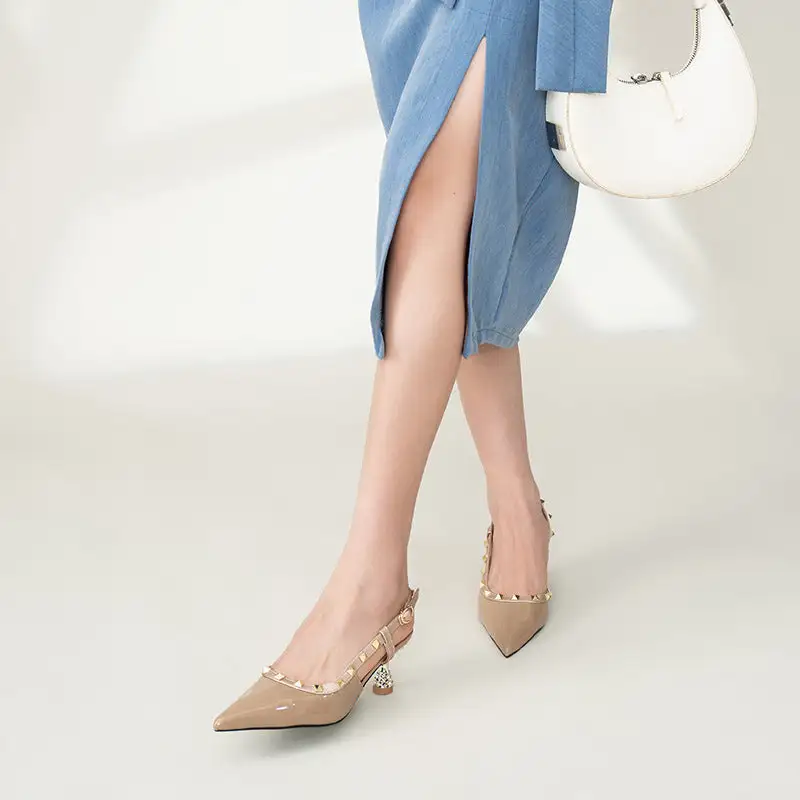 Easy Slip Stiletto Sandals