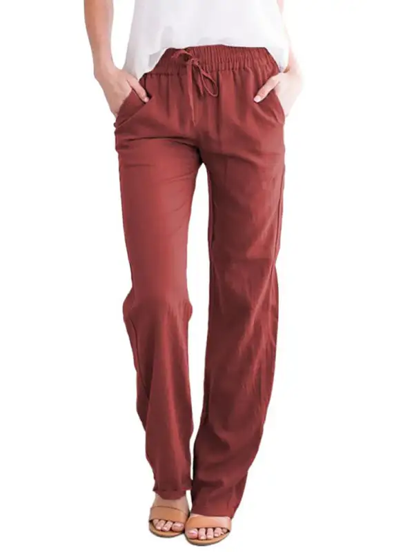 Loose Jogging Pajama Pants