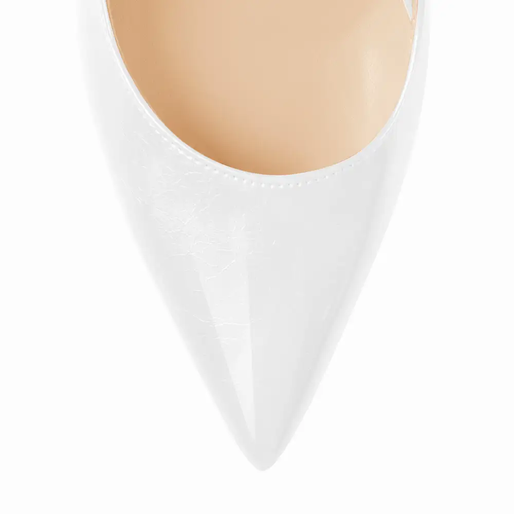 Sleek Pointed Toe Stiletto Ankle Strap Pumps