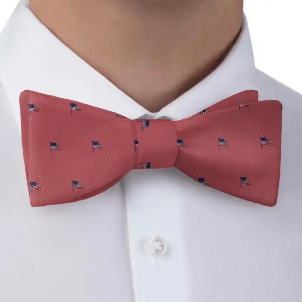 Old Glory Pattern Bow Tie