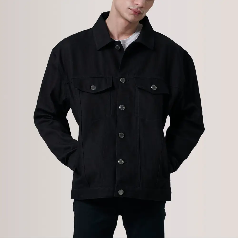 Relaxed Denim Trucker Jacket