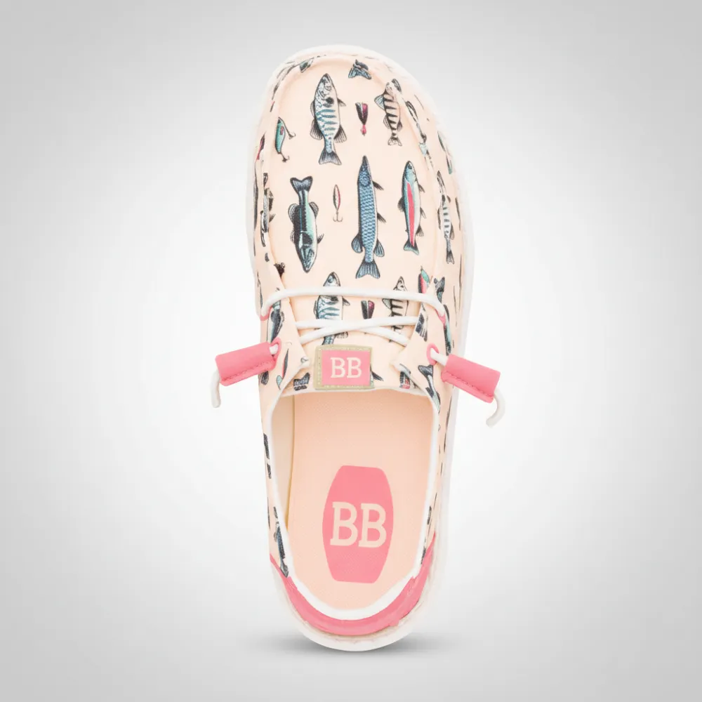 Wendy Fish Lure Casual Slip On Shoes