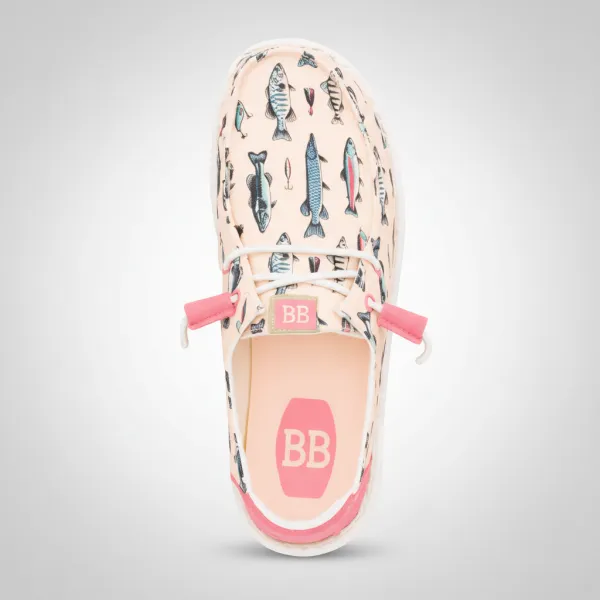 Wendy Fish Lure Casual Slip On Shoes