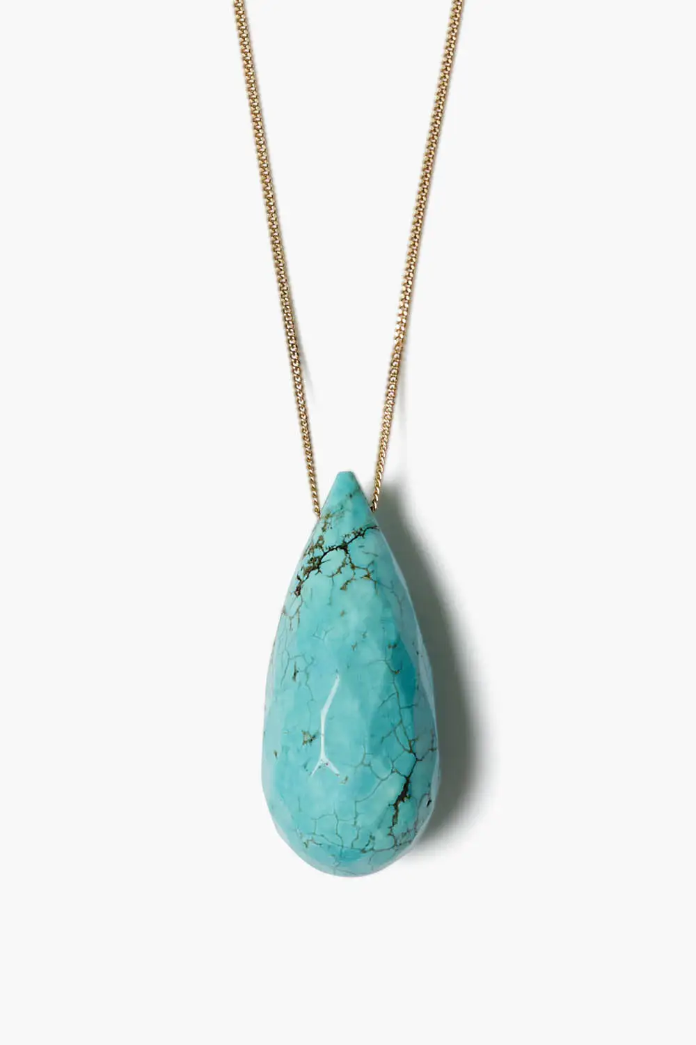 Dainty Teardrop Statement Necklace