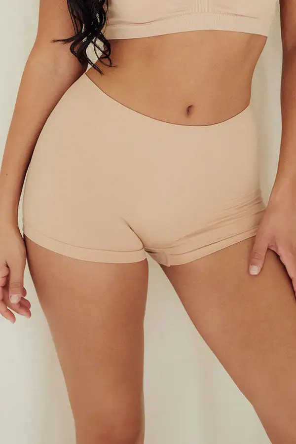 Seamless High-Waist Short Underwear