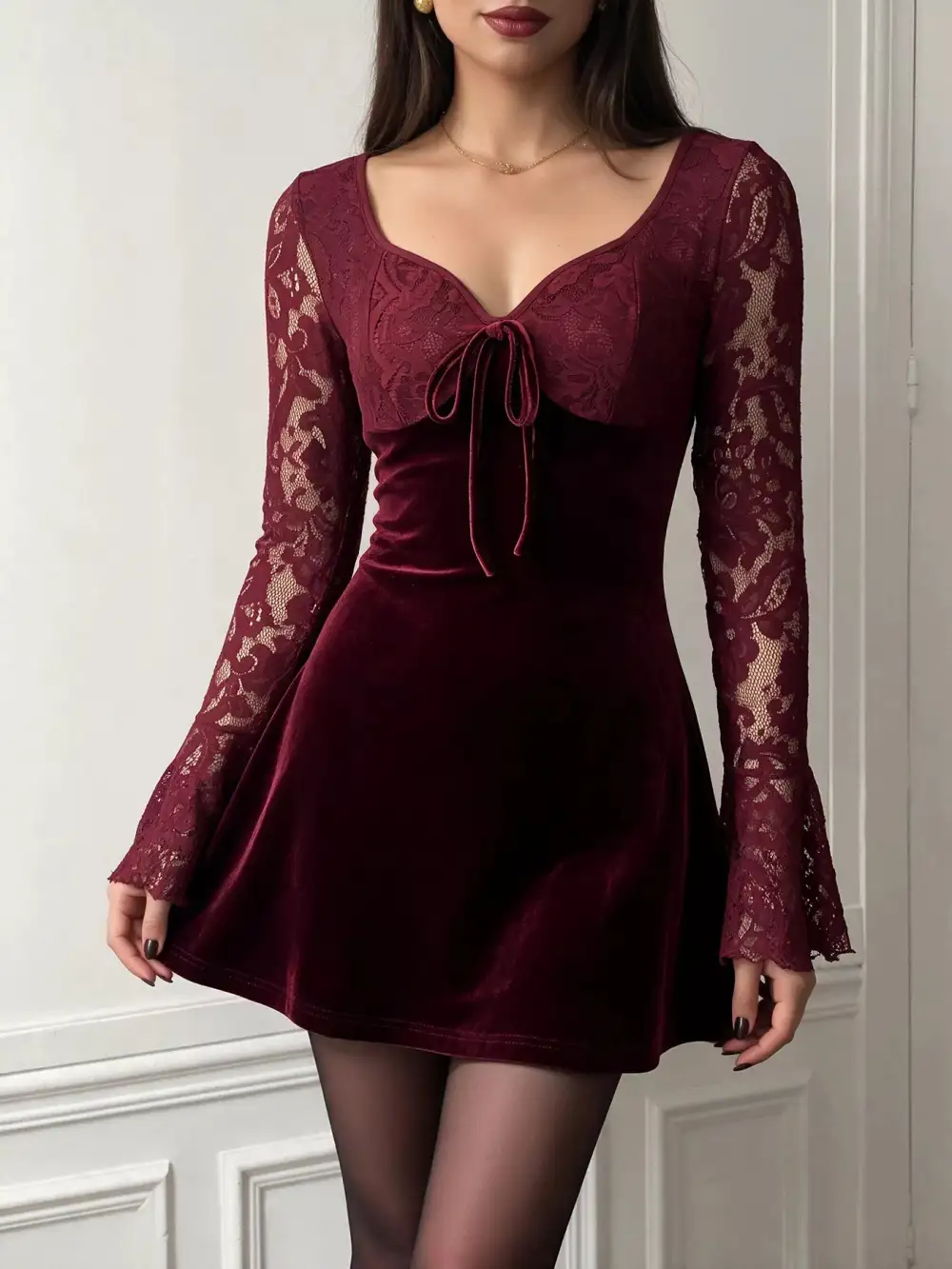 Polished Mini Dress