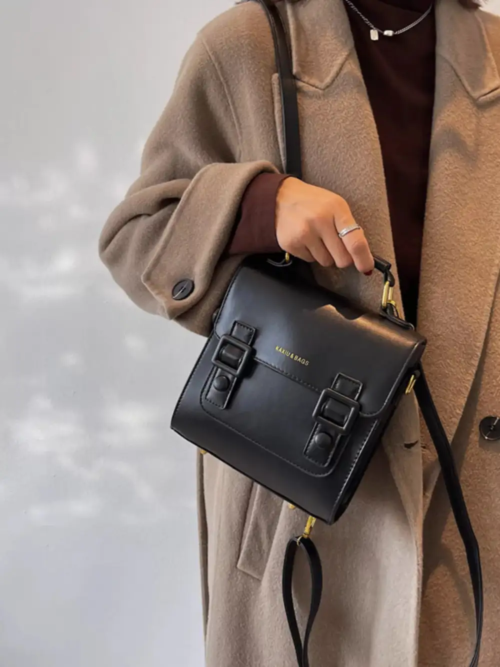 Buckle Detail Everyday Backpack