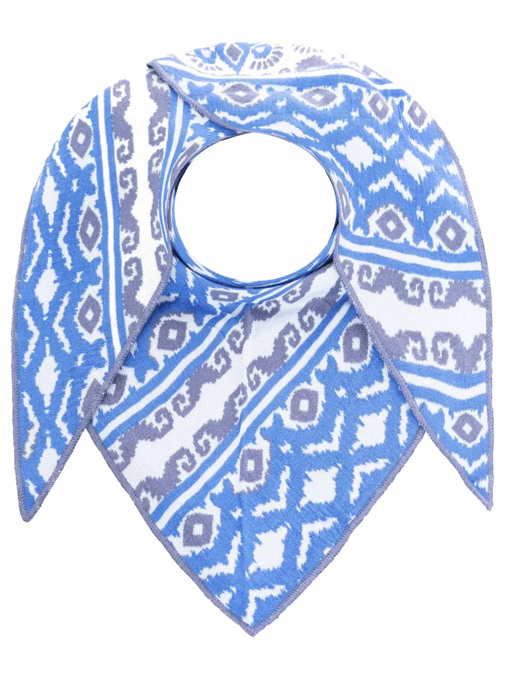 Classic Cotton Wool Heart Pattern Fashion Scarf