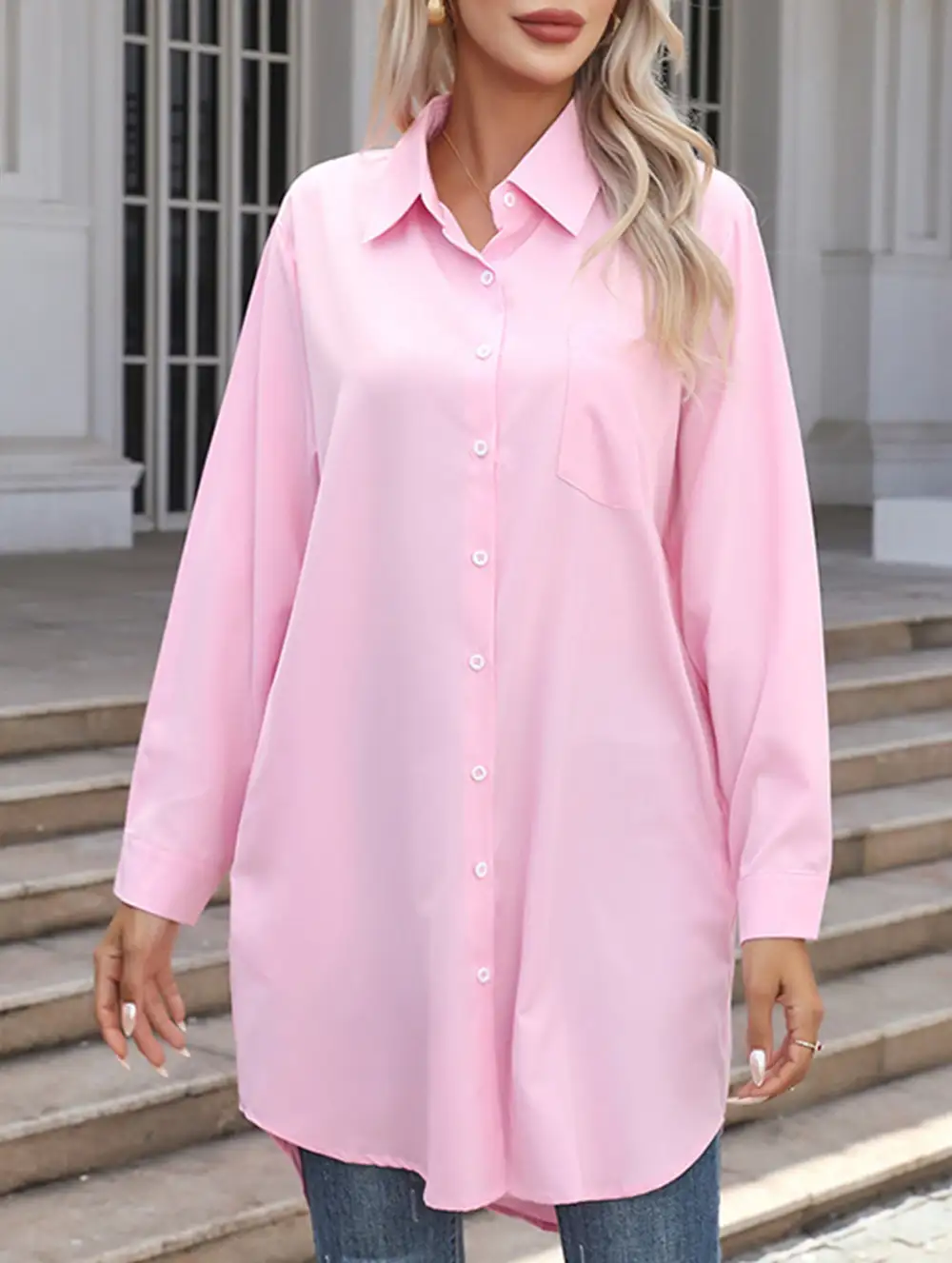 Relaxed Long Sleeve Shirt