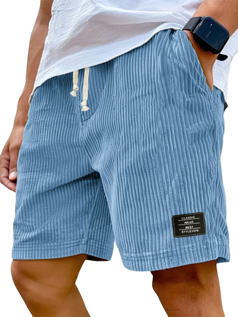 Workwear Seamed Detail Shorts