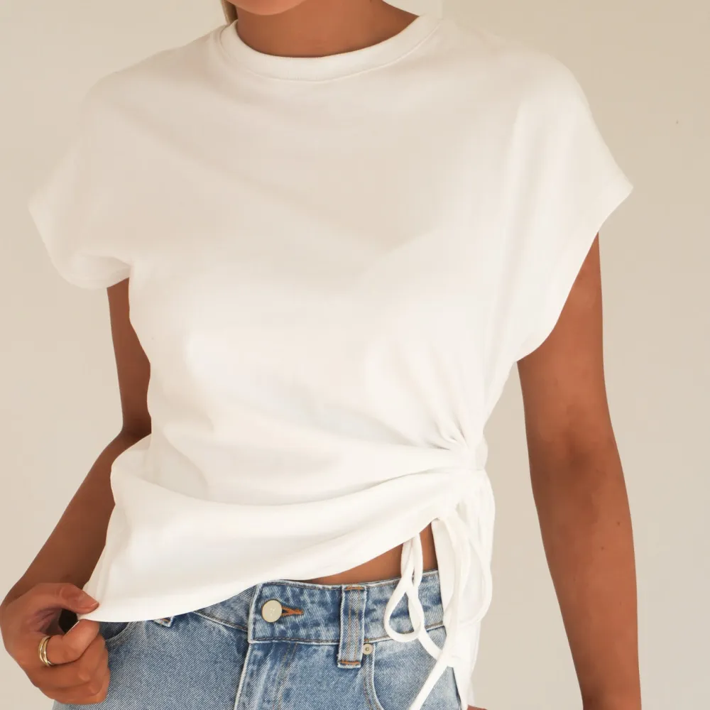 Ribbed Daily Mood Casual Tee