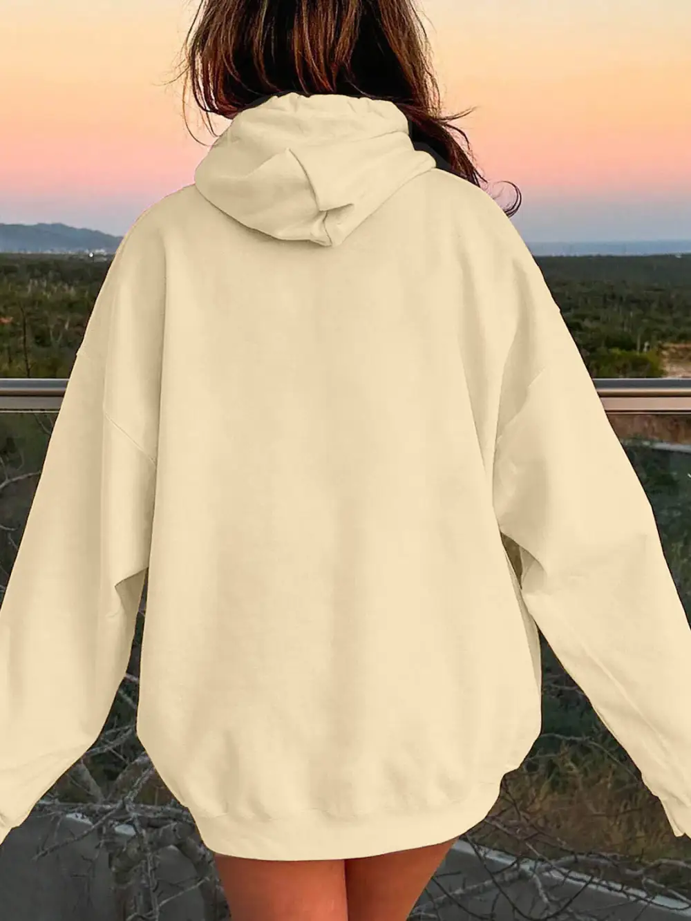 Refined Drawstring Pocketed Hoodie