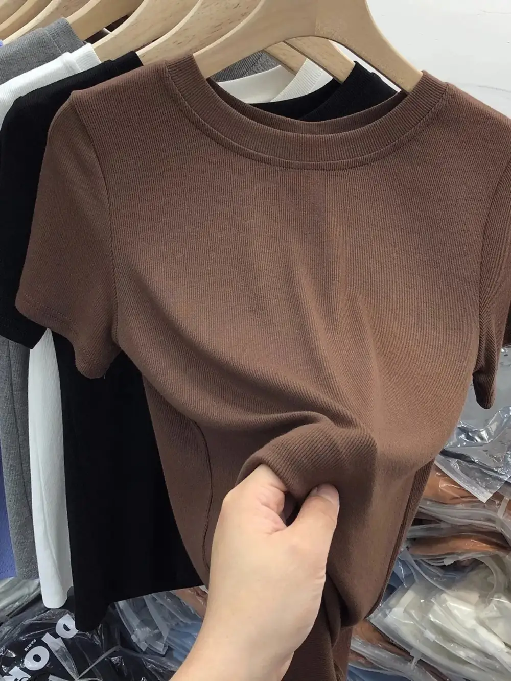 Crew-Neck Short-Sleeve T-Shirt