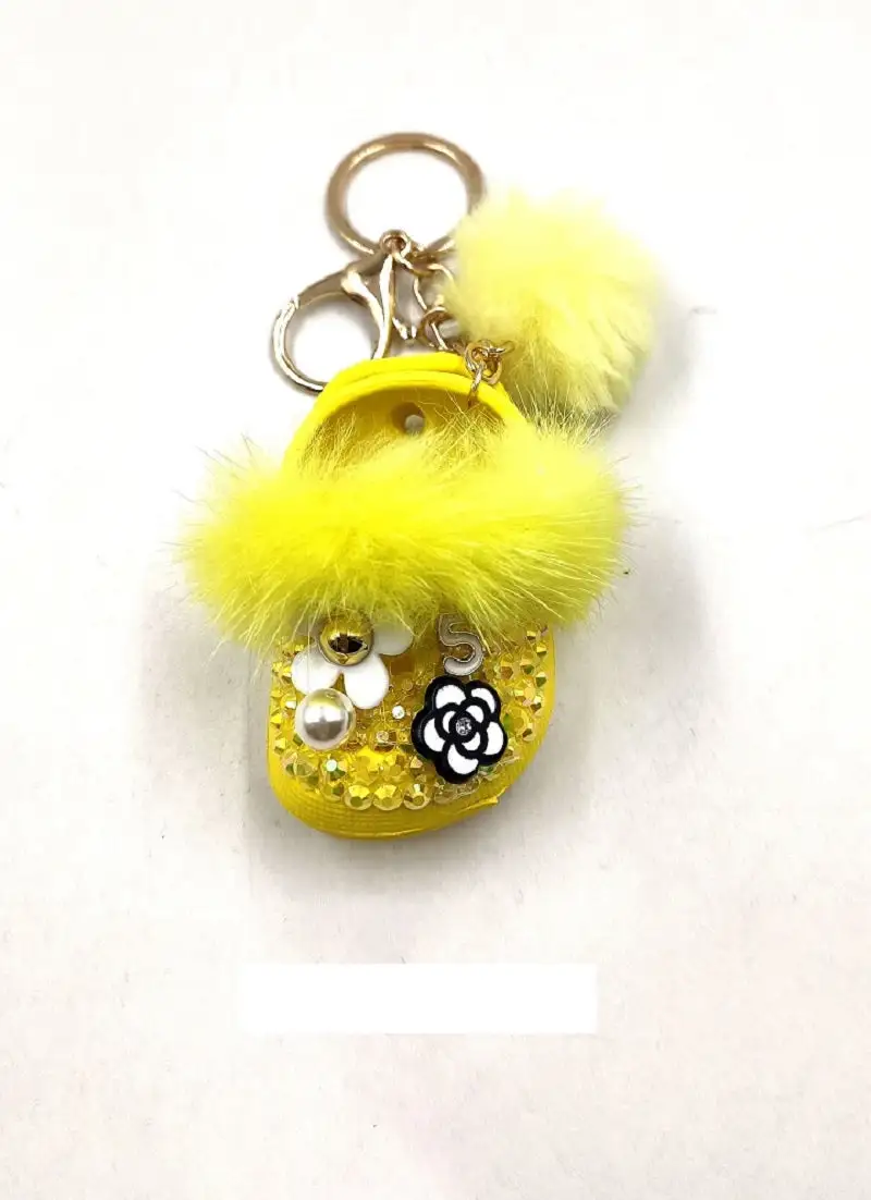 Clog Shoe Charm Keychain