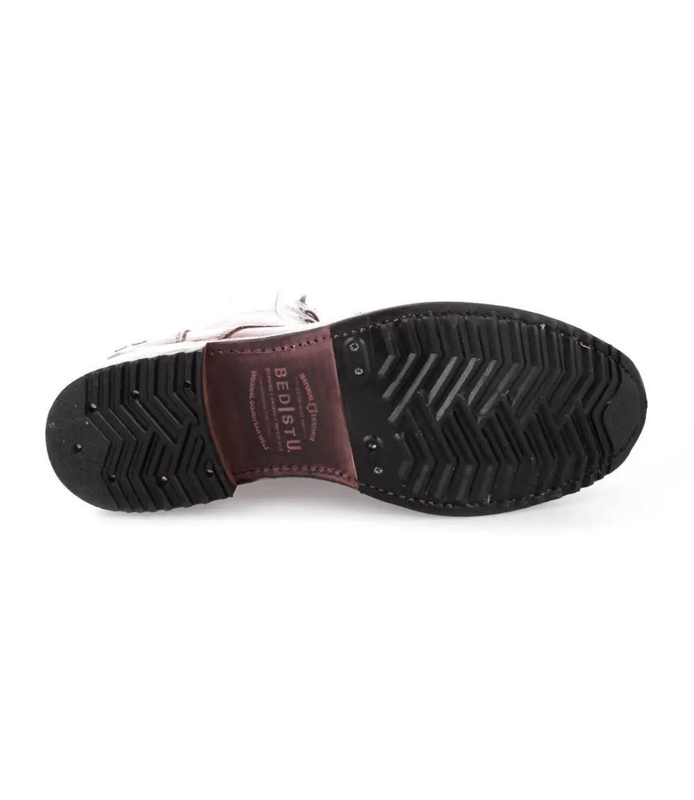 Back Zip Welted Rugged Heritage Ankle Boots