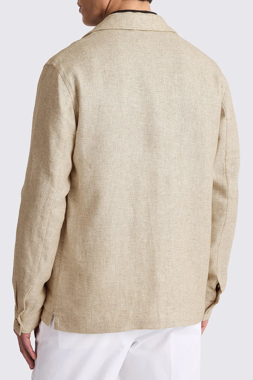 Soft And Stylish Brown Men's Shirt Jacket