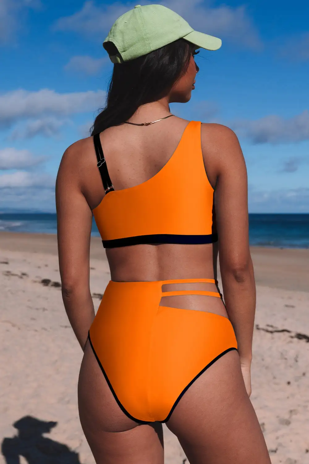 Swimwear Solid Bodycom Party Bikinis