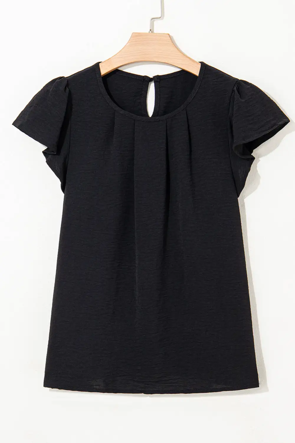 Pleated Textured Blouse
