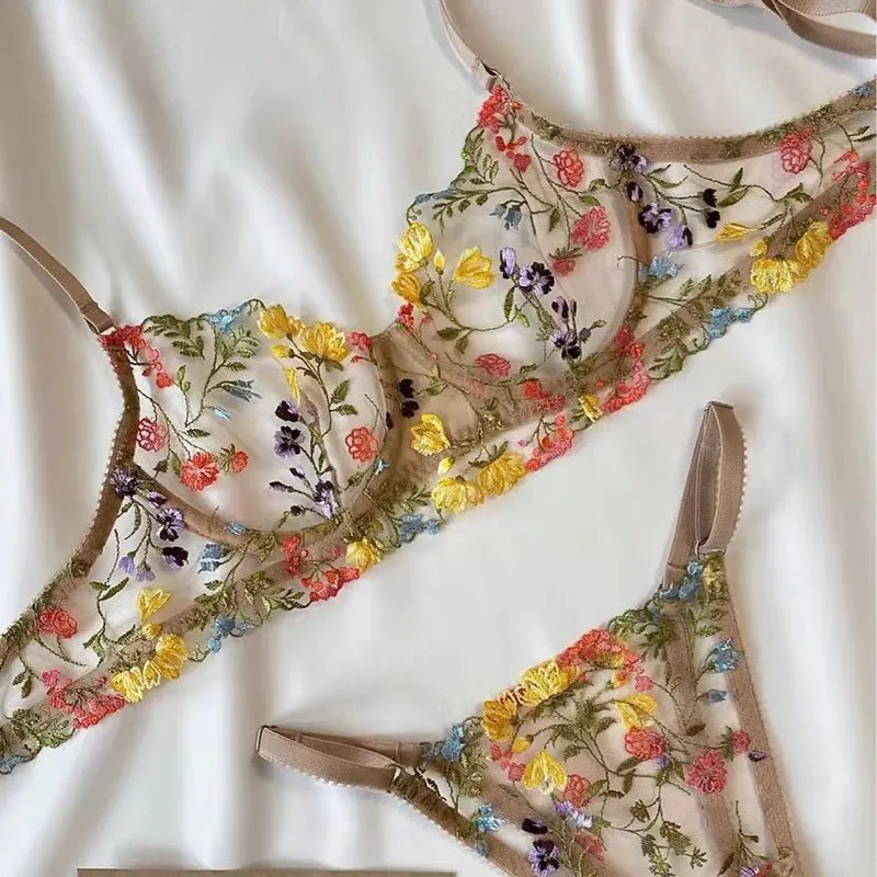 Contour Floral Lingerie Set