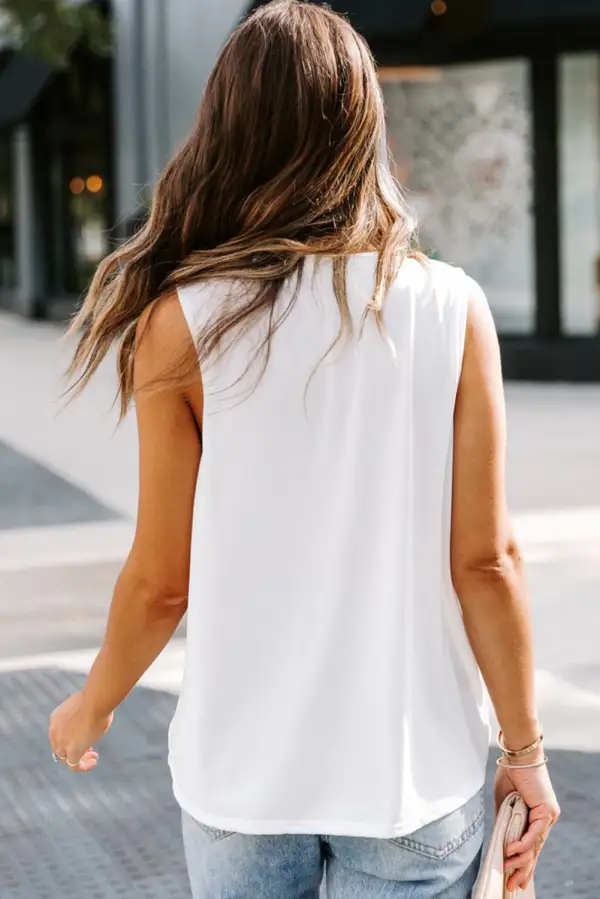 Surplice V-Neck Tank