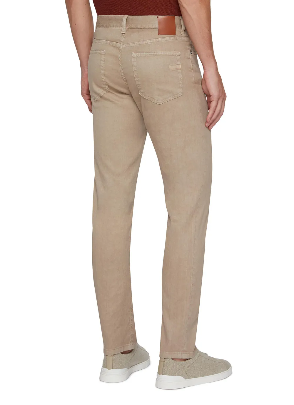 Daily Straight-Cut Comfortable Blue Jeans