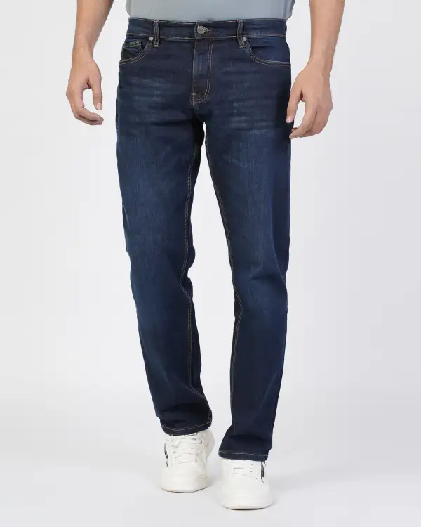 Men's Comfort Fit Regular Fit Jeans