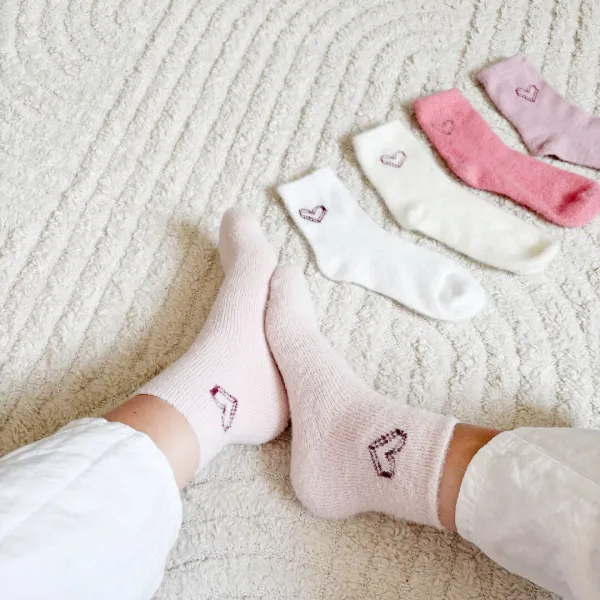 Cozy Heart Socks Pack