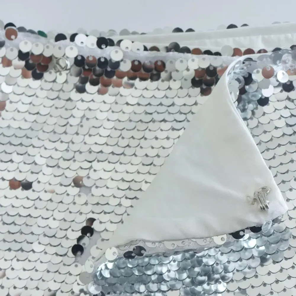 Bling Sequin Mini Skirt