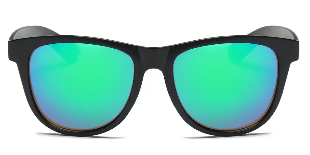 Retro Vintage Round Shape Mirrored Sunglasses