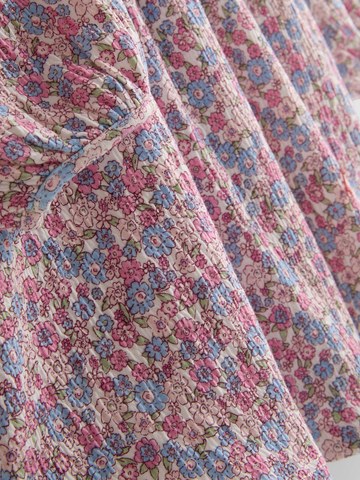 1-9yrs | Crinkle Balloon Sleeve Smock Dress detail 2