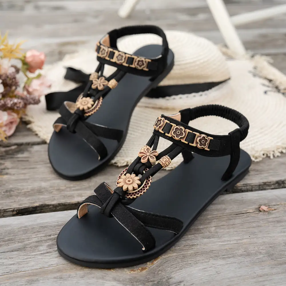 Cushion Base Flat Sandals