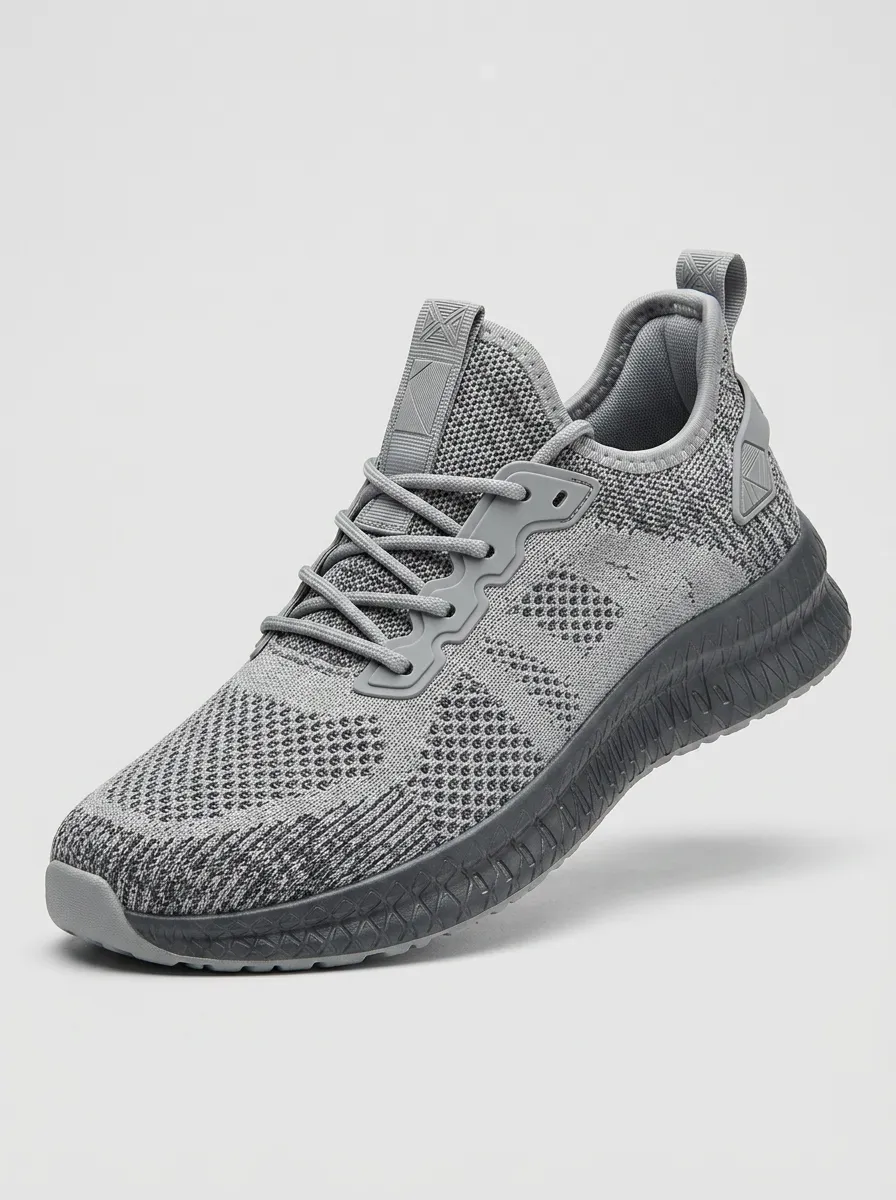 Unisex Grey Outdoor Shoes
