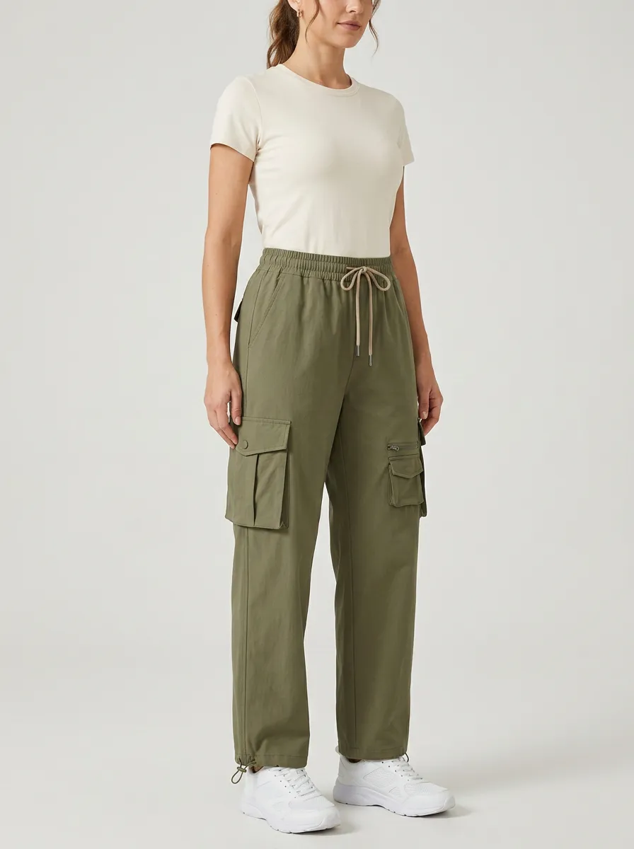 Multi-Pocket Pocket Outdoor Breathable Breathable Cargo Pants