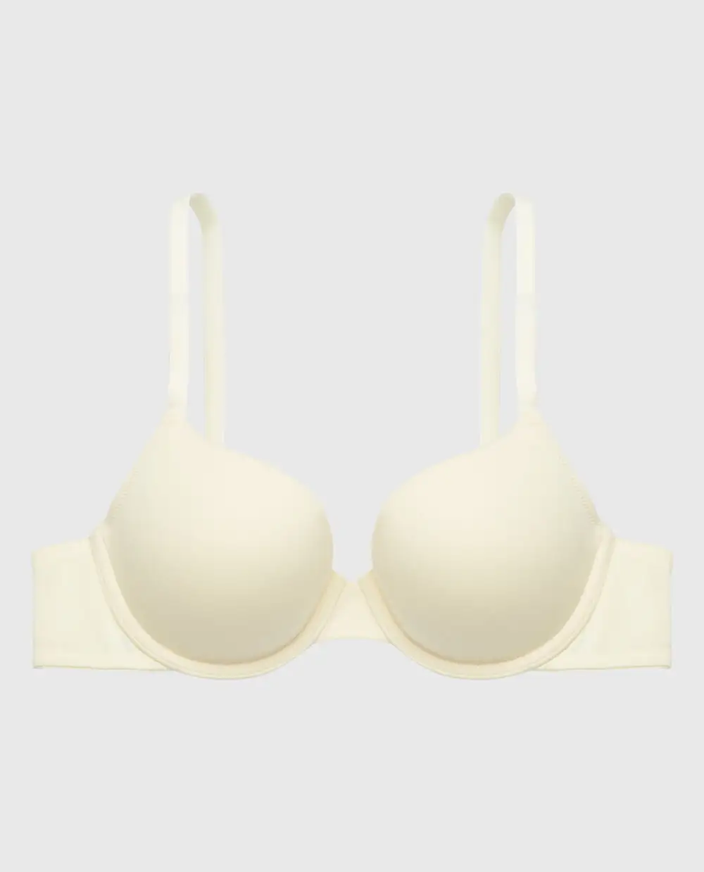 Sleek Lightly Lined Demi Cotton Bra