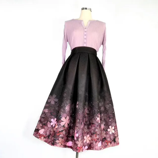 Casual Commuter Everyday Casual Skirt