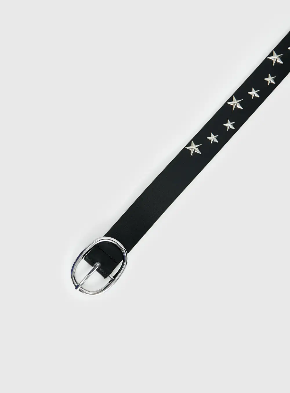 Defined Profile Studded Buckle Belt
