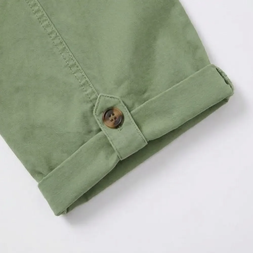 Comfortable Stretch Capri with Pockets Pants