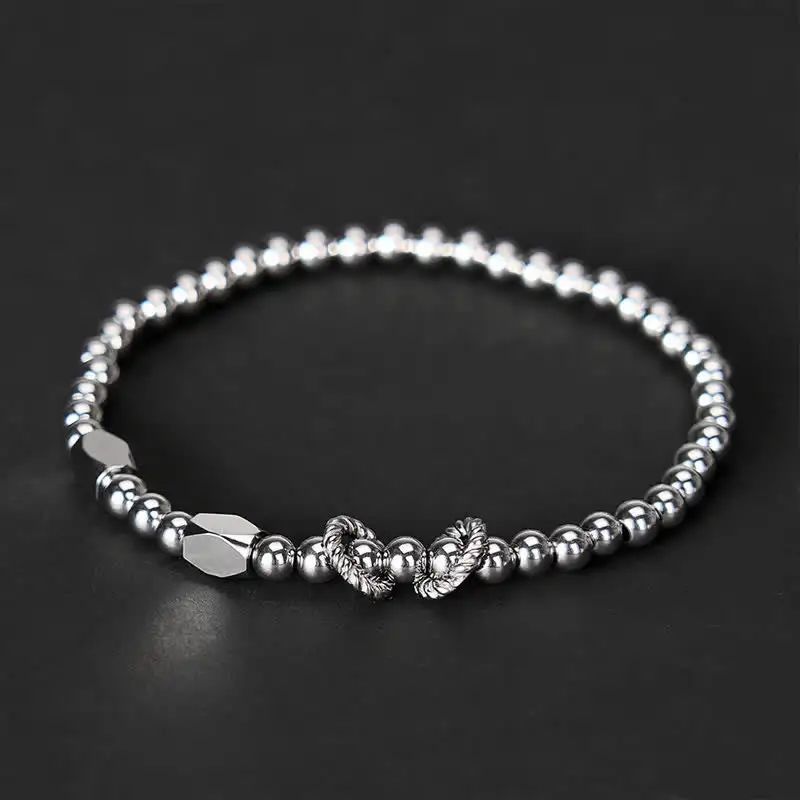 Small Beads Titanium Steel Stimulation Bracelet