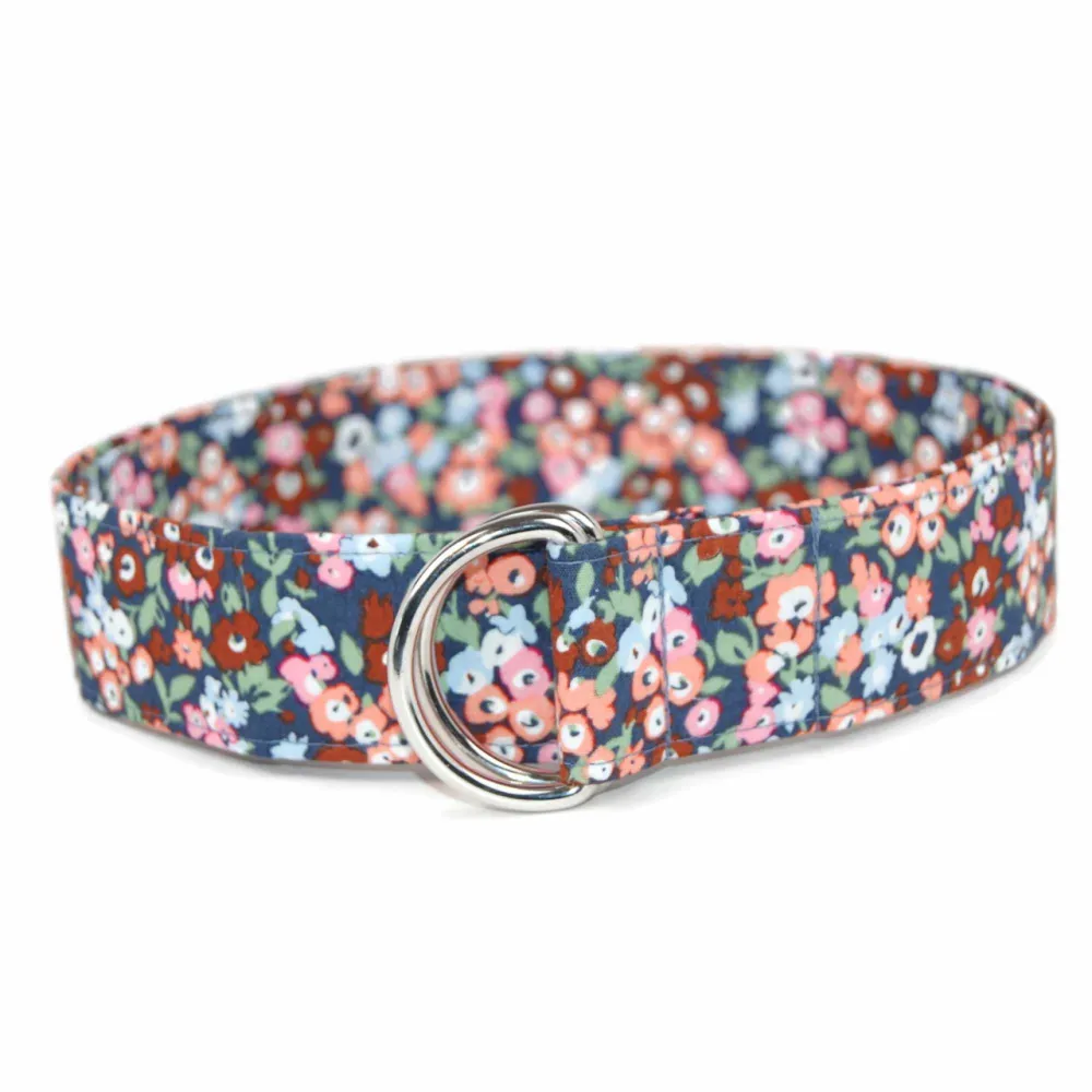 Wild Garden Floral Cotton Belt