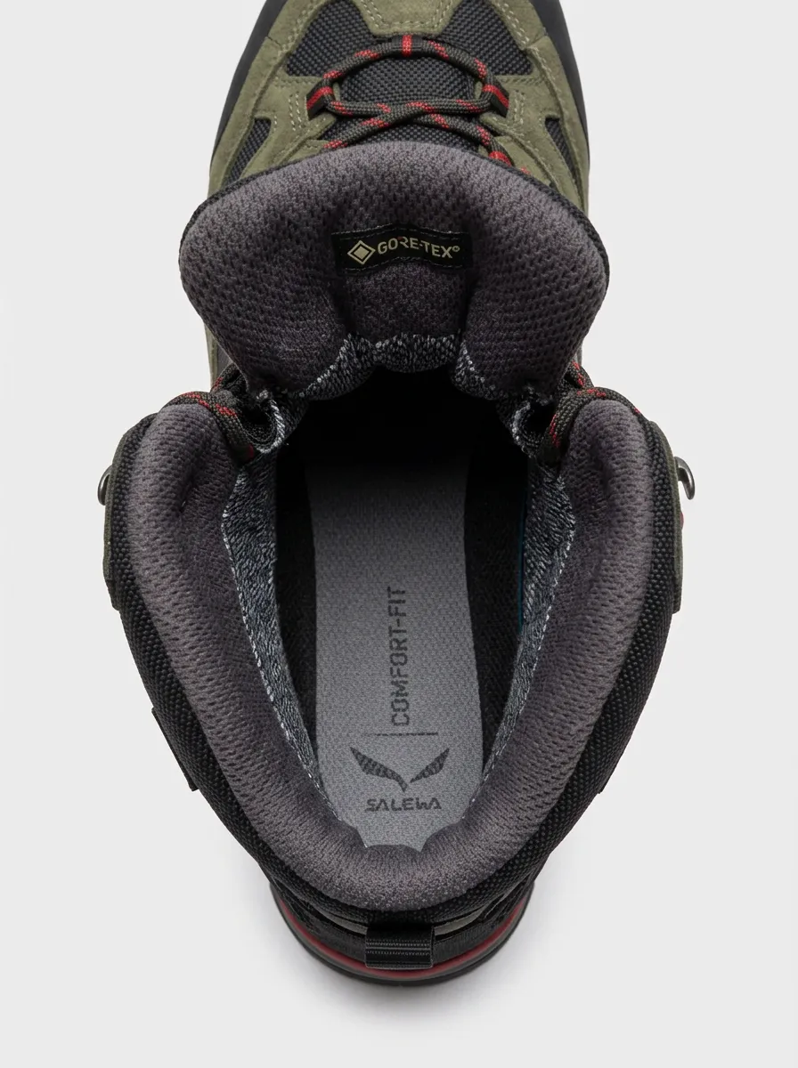 Men's Waterproof Suede Trekking Outdoor Work Boots