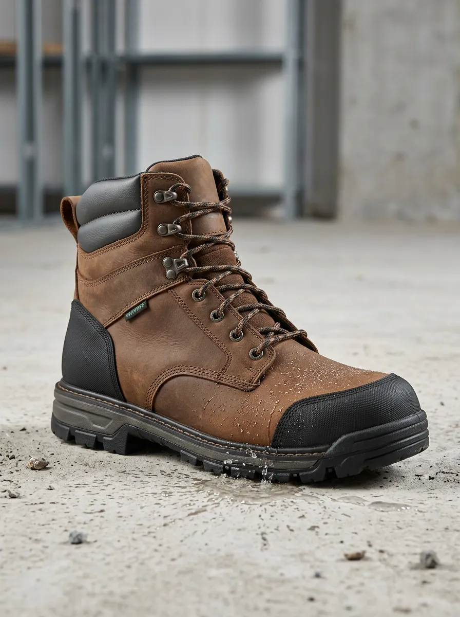Practical Casual Look Men' Waterproof Work Boots