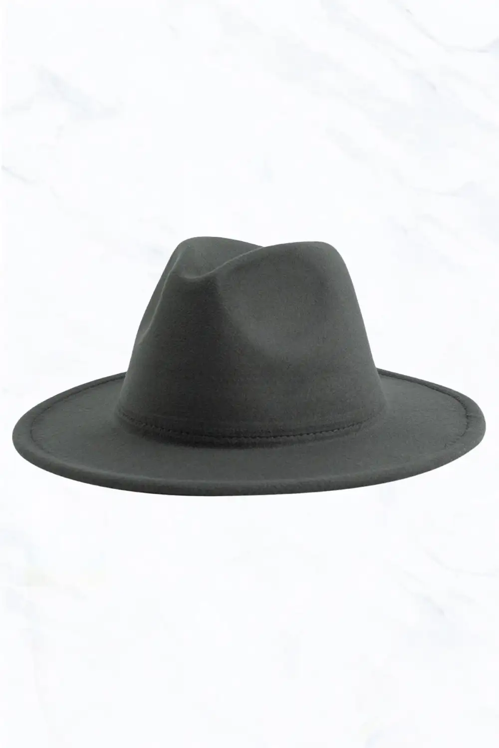 Flat Edge Felt Jazz Hat
