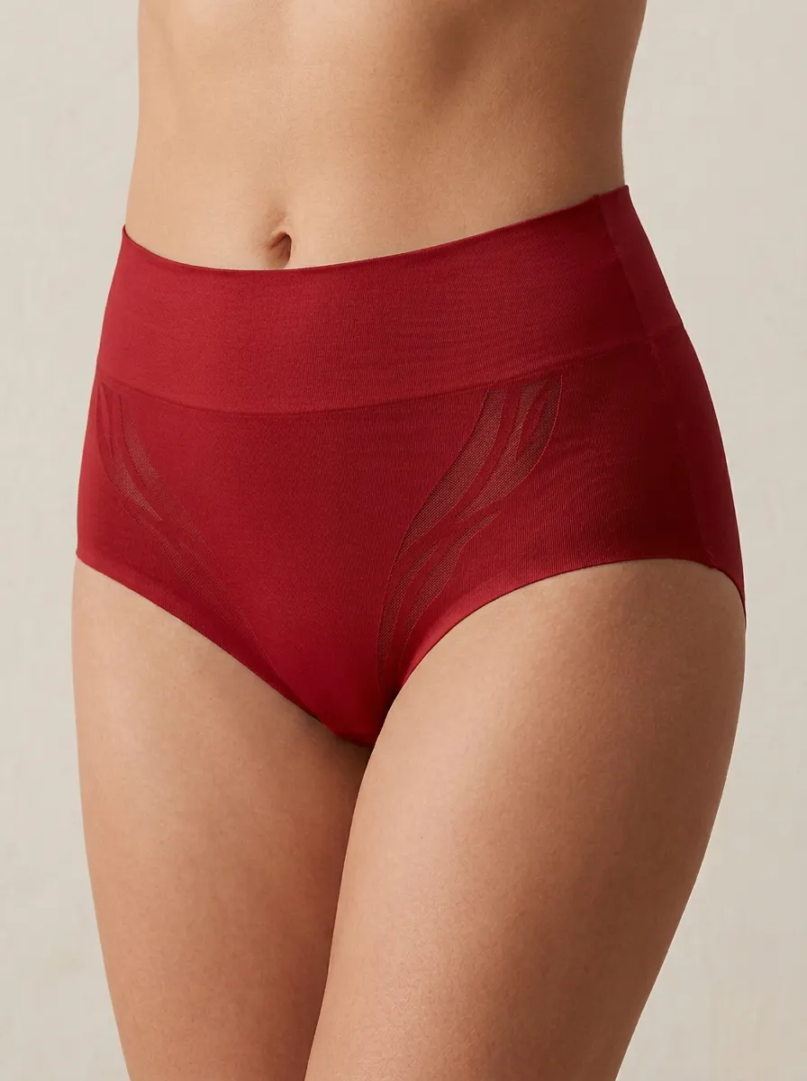 Women's Daily-Essential High-Waisted Seamless Panties