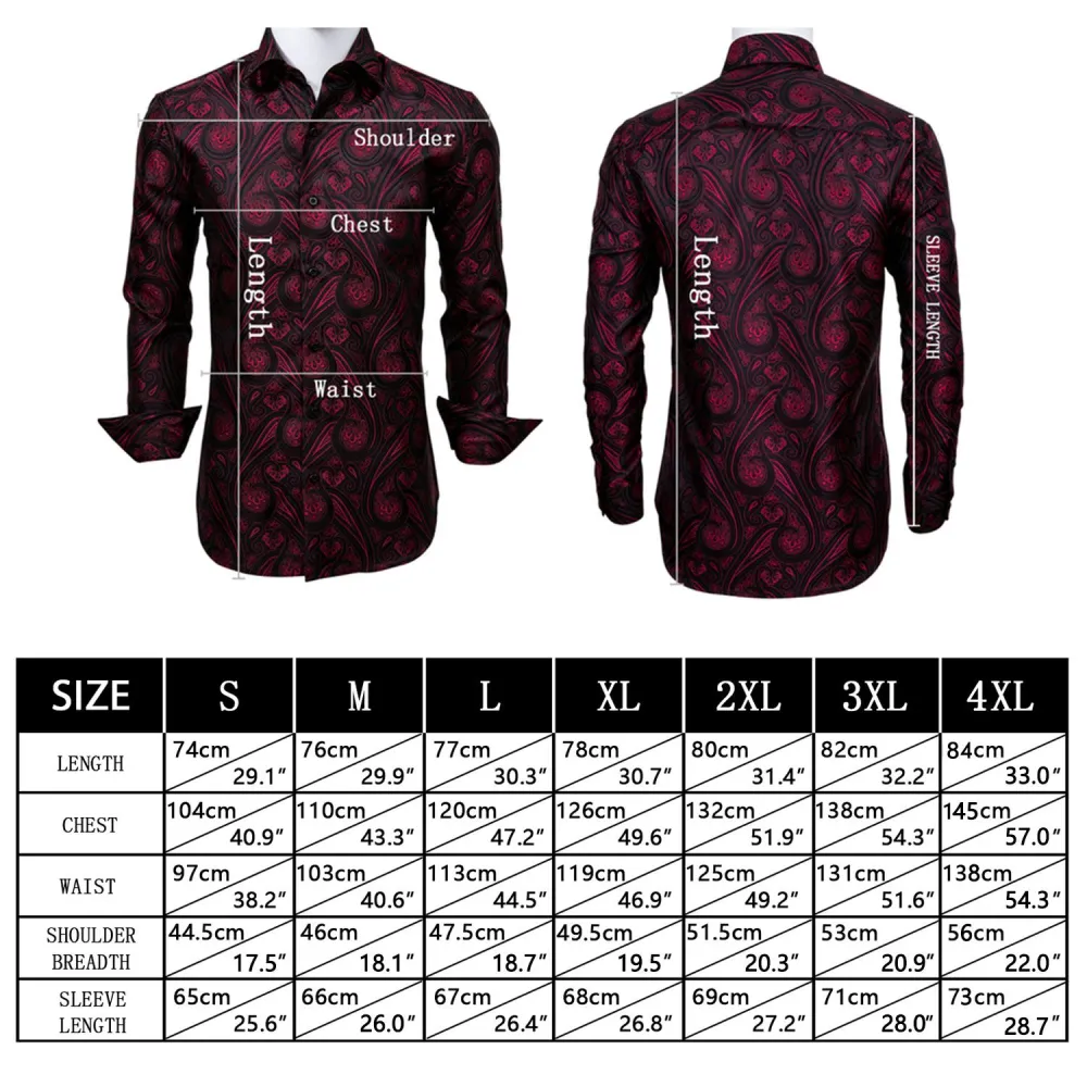 Polished Solid Long Sleeve Formal Dress Shirt