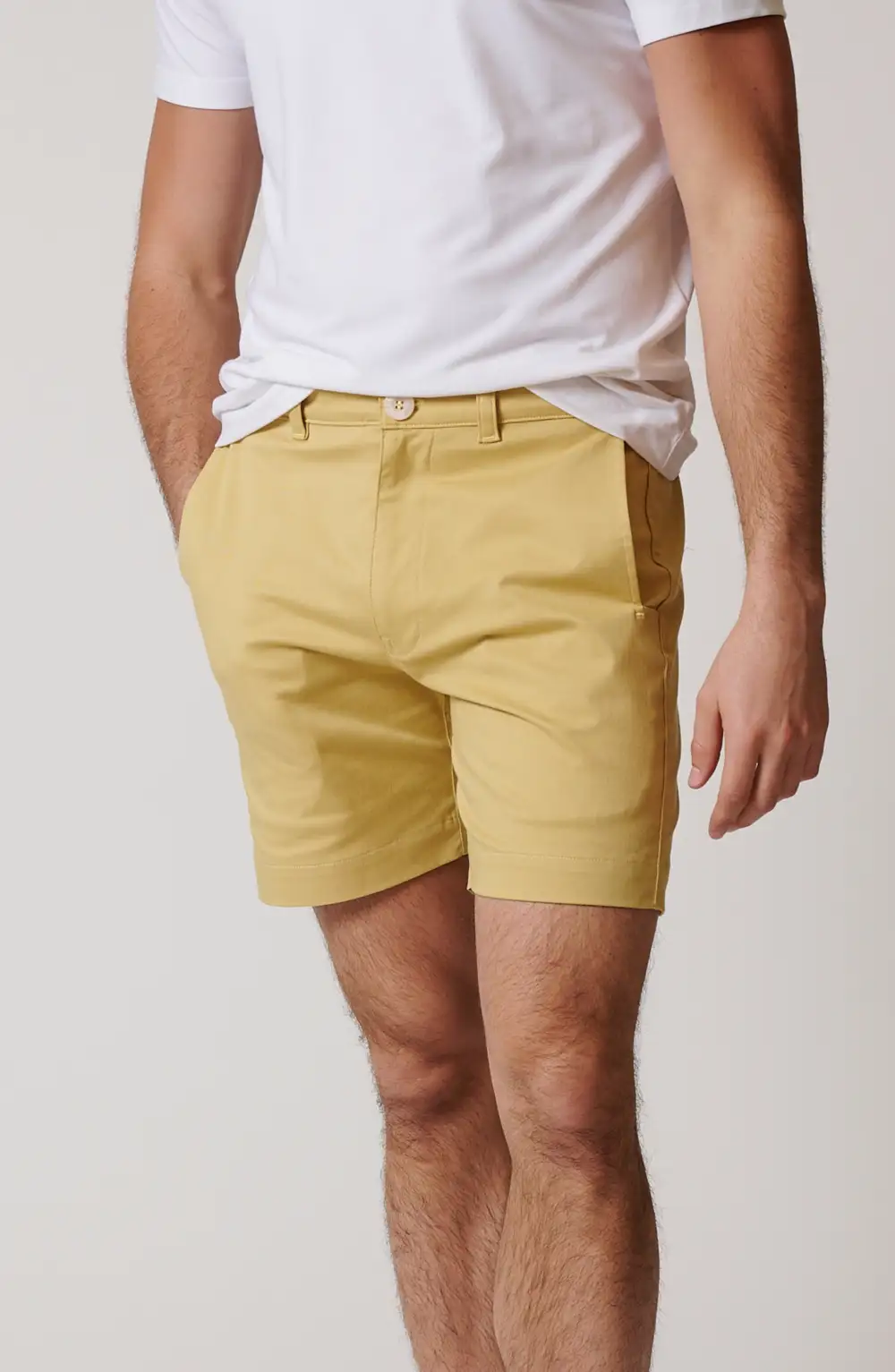Men's Stretch Cotton Chino Welt Pocket Shorts