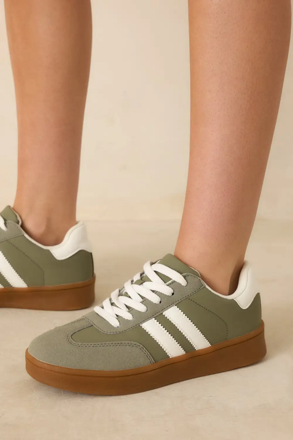 Urban Faux Leather Leather Sneakers