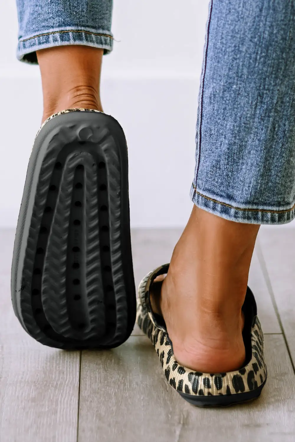Print Thick Sole Slip On Slide Slippers Everyday