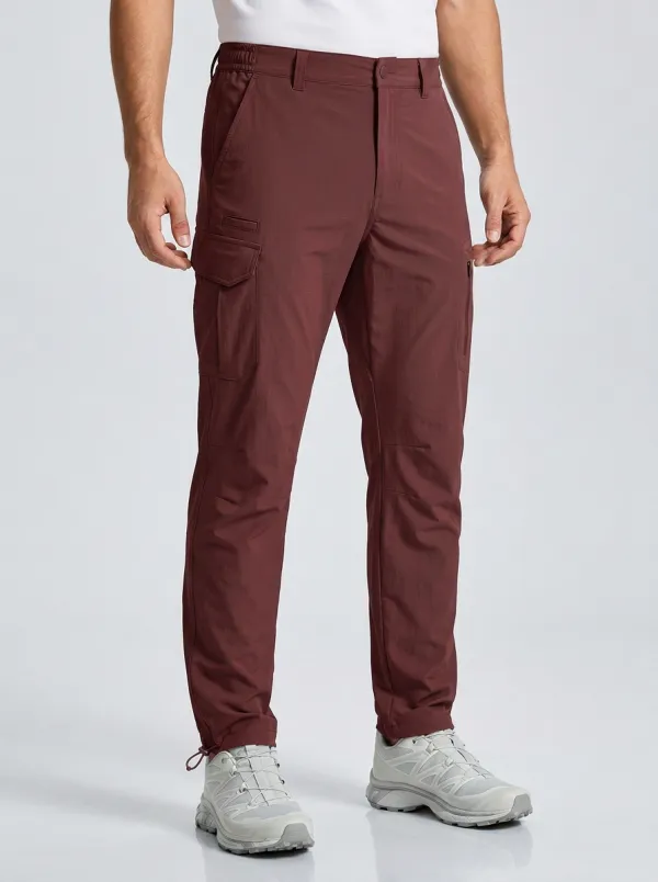 Men's Multi-Pocket Quick-Dry Outdoor Flex-Knee Cargo Pants